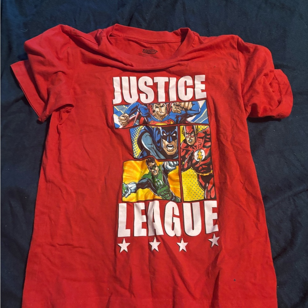 Justice League Red Kids T-Shirt